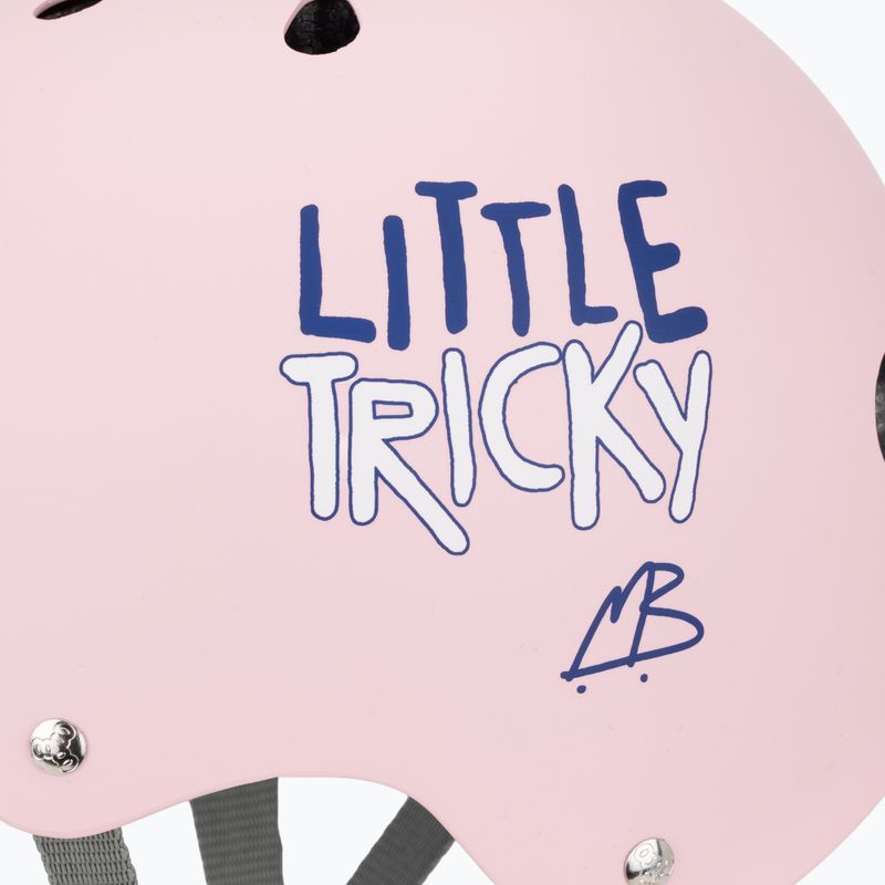 Triple Eight Little Tricky pink children's helmet 7