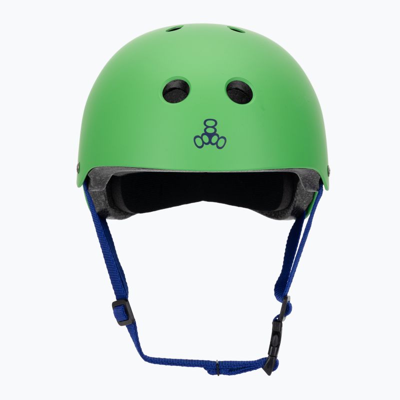 Triple Eight Little Tricky green children's helmet 2