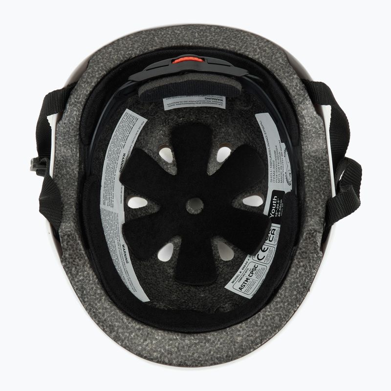 Triple Eight Lil 8 Youth white glossy child helmet 5