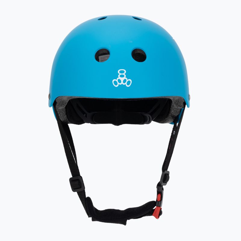 Children's helmet Triple Eight Youth Lil 8 Staab neon blue 2