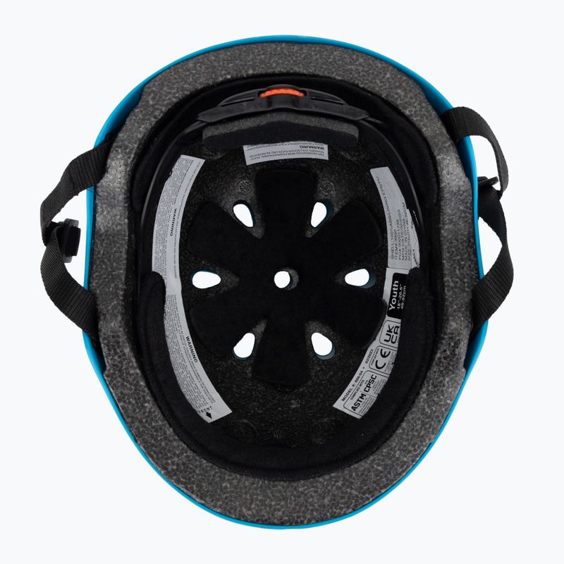 Children's helmet Triple Eight Youth Lil 8 Staab neon blue 5