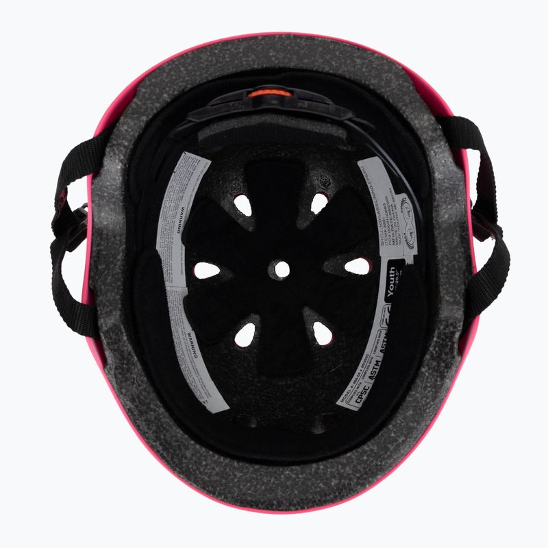 Children's helmet Triple Eight Youth Lil 8 Staab neon pink 5