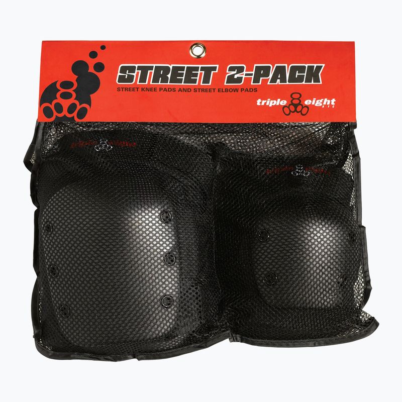 Triple Eight Street Knee&Elbow protector set black 2