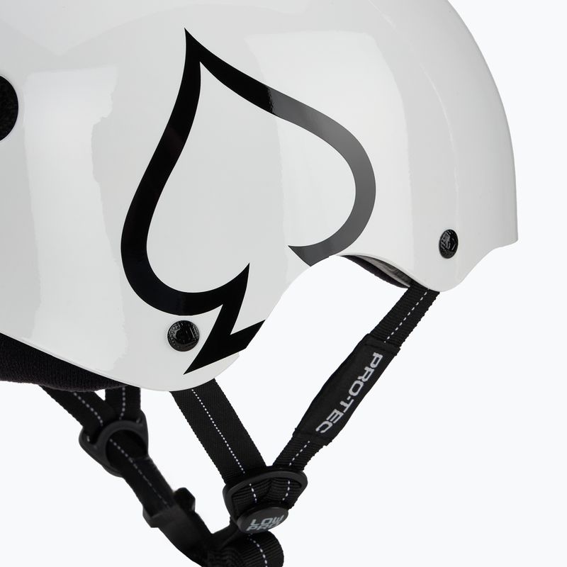 Pro-Tec Low Pro helmet gloss white 7