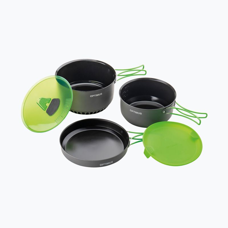 Optimus Terra Camp 4 Pot Tourist Cookware Set 2