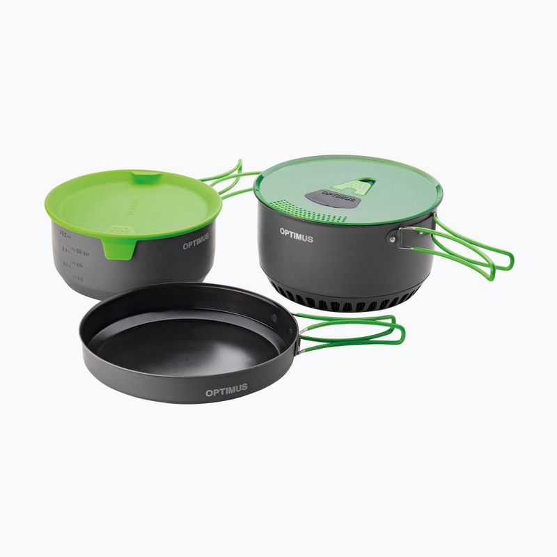 Optimus Terra Camp 4 Pot Tourist Cookware Set 3
