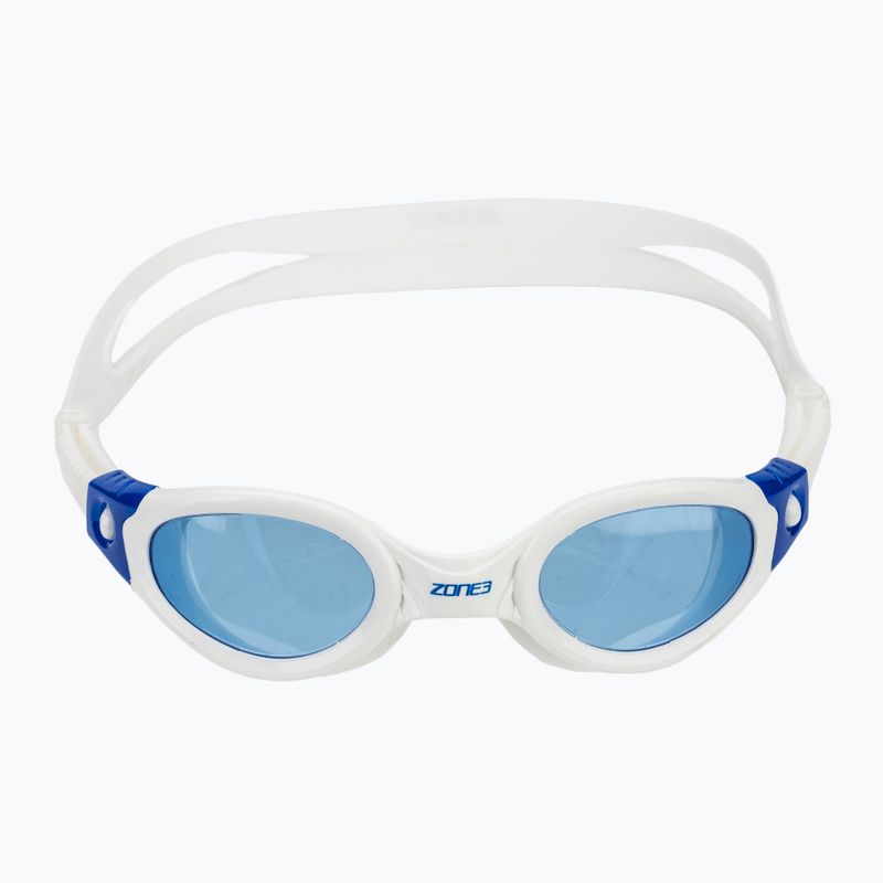 Swim goggles ZONE3 Apollo Swim white/blue/tinted blue 2