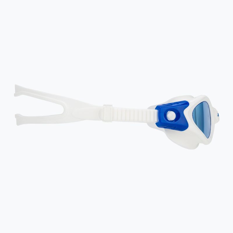 Swim goggles ZONE3 Apollo Swim white/blue/tinted blue 3