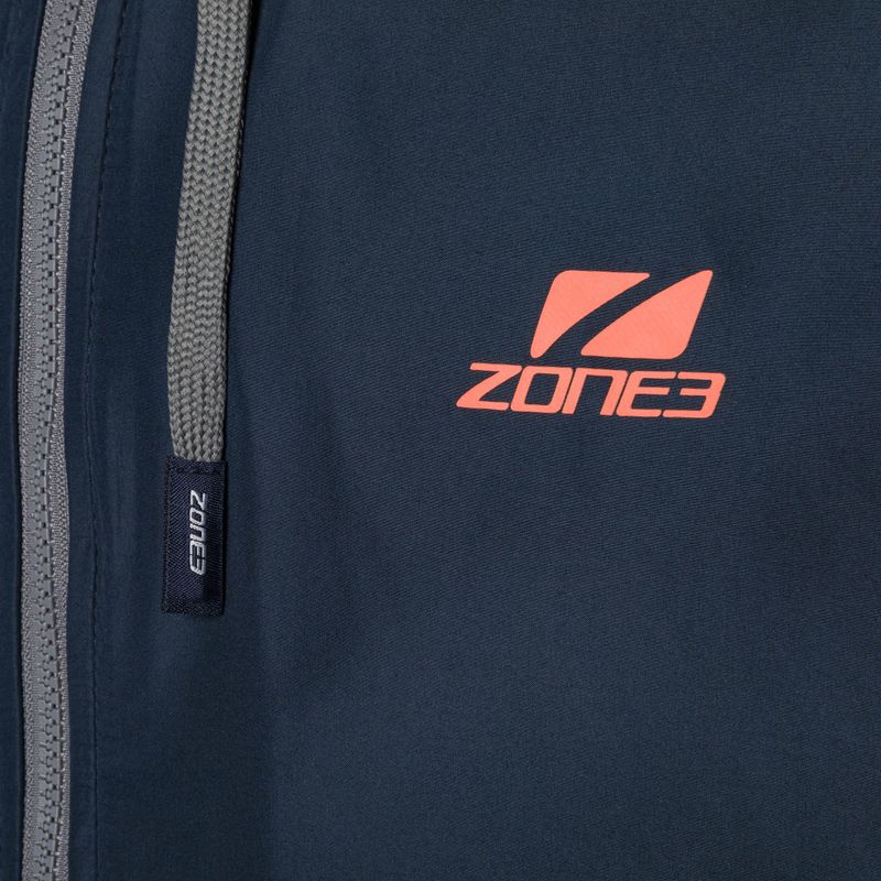 ZONE3 Robe Fleece Parka jacket navy blue CW18UFPJ103 3