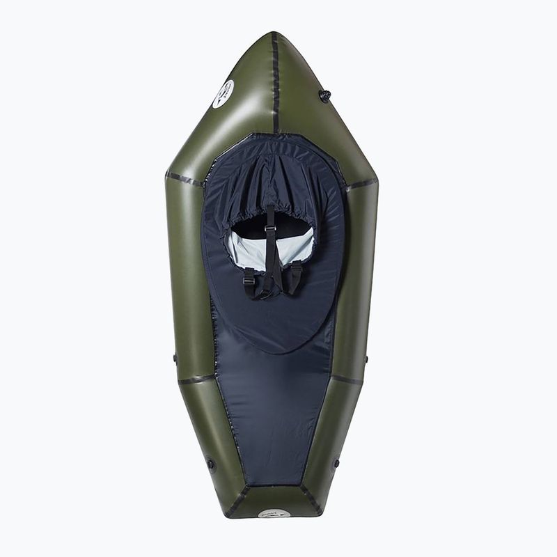 Pinpack Packraft Amundsen II deck pontoon dark green