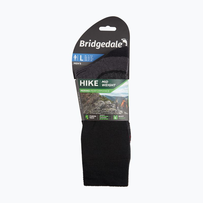 Men's socks Bridgedale Heavyweight Performance Boot Original black 4