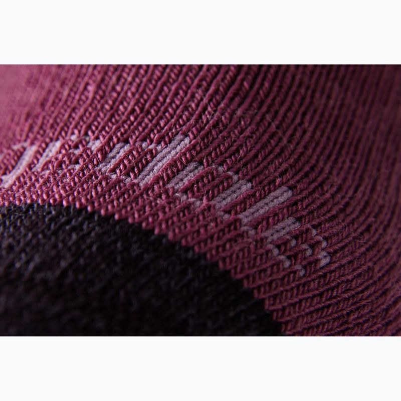Women's socks Bridgedale Heavyweight Performance Boot Original berry/plum 3