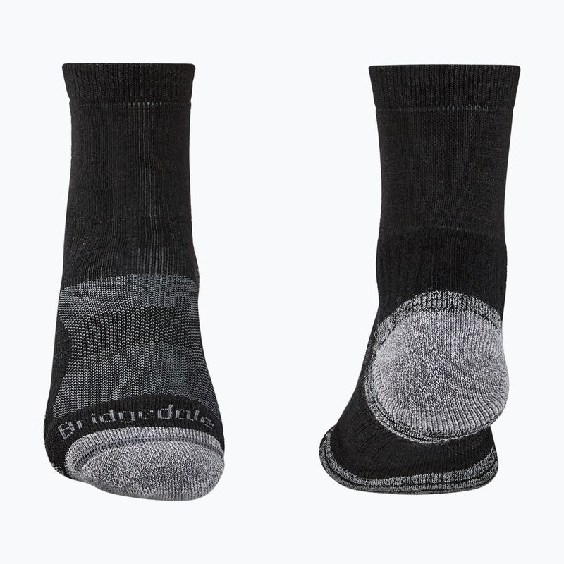 Men's socks Bridgedale Lightweight Merino Performance 3/4 Crew Original black/silver 2