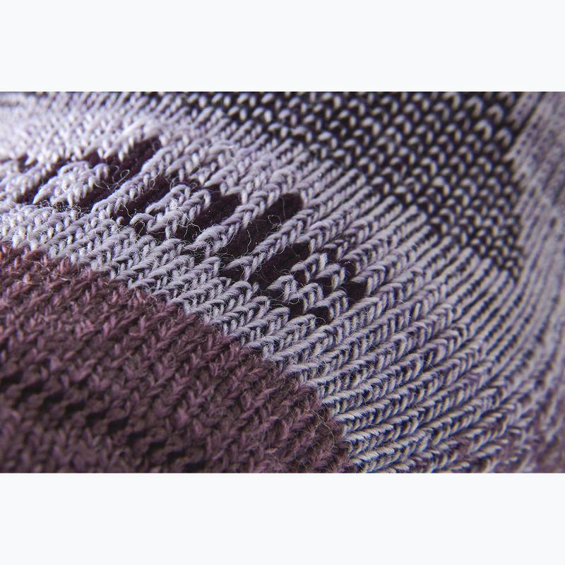Women's socks Bridgedale Lightweight Merino Performance 3/4 Crew Original heather/damson 3