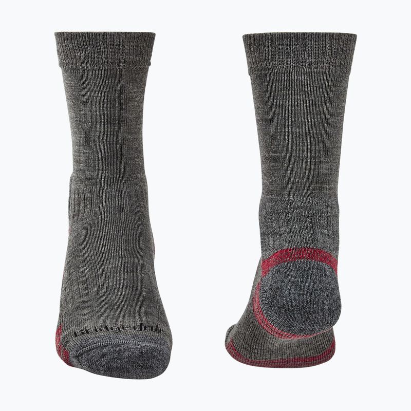 Men's socks Bridgedale Lightweight Merino Performance Boot Original grey heather 2