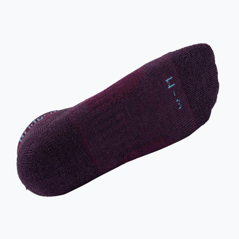 Women's trekking socks Bridgedale Hike Midweight Performance Ankle dark purple 5