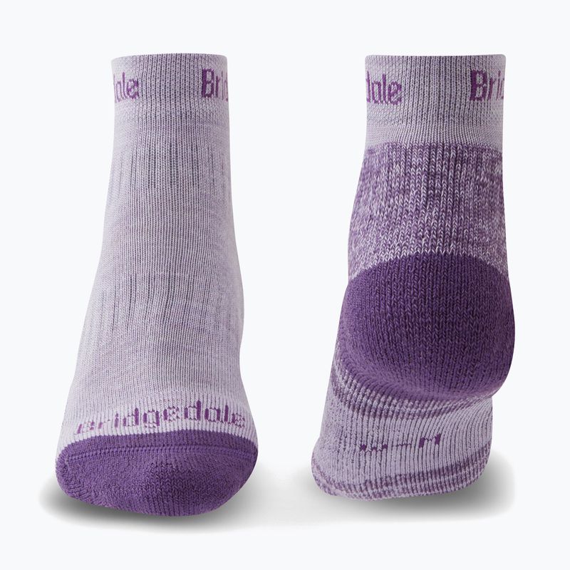 Women's socks Bridgedale Hike Lightweight Performance Ankle heather/damson 2