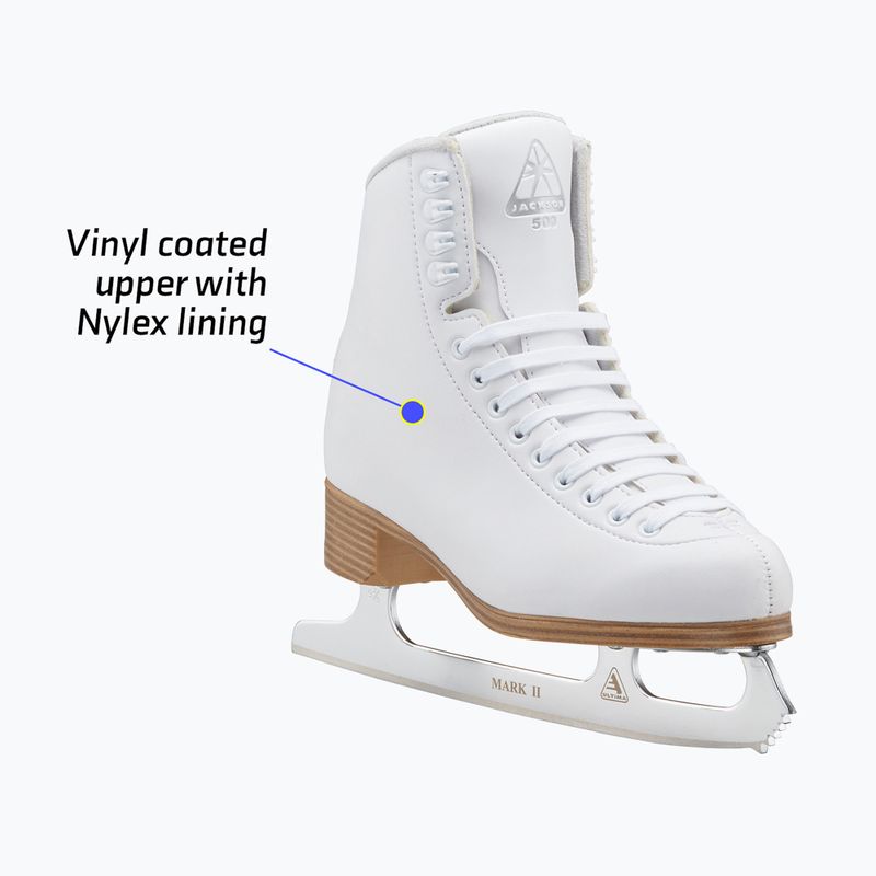 Women's figure skates Jackson Classic 500 Ultima Mark I Blade white 10