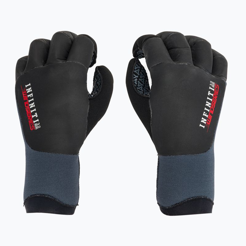 Neoprene gloves Xcel Xcel Kite 5 Finger 3mm black 2