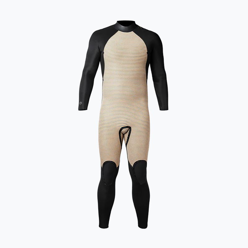 Men's swimming wetsuit Xcel Comp 4/3 mm Back Zip Full black 4
