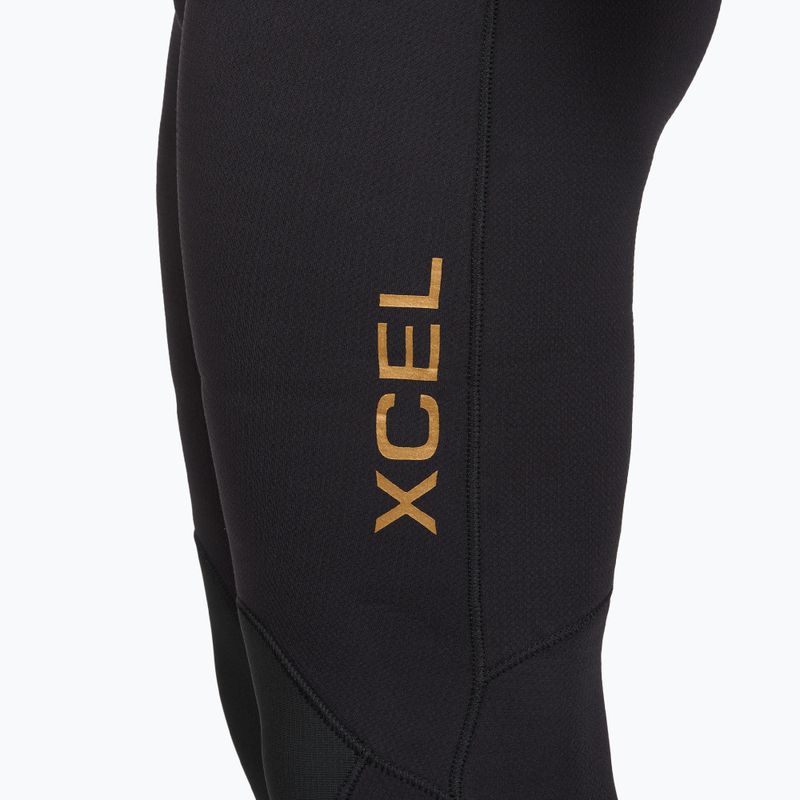 Men's swimming wetsuit Xcel Comp+ 5/4 mm Full black/blue nights 6