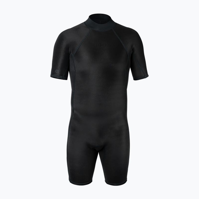 Men's swimming wetsuit Xcel Axis Back Zip Spring 2 mm SS black 3