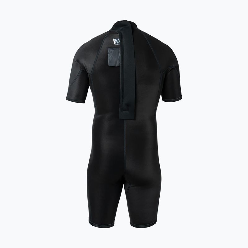 Men's swimming wetsuit Xcel Axis Back Zip Spring 2 mm SS black 4