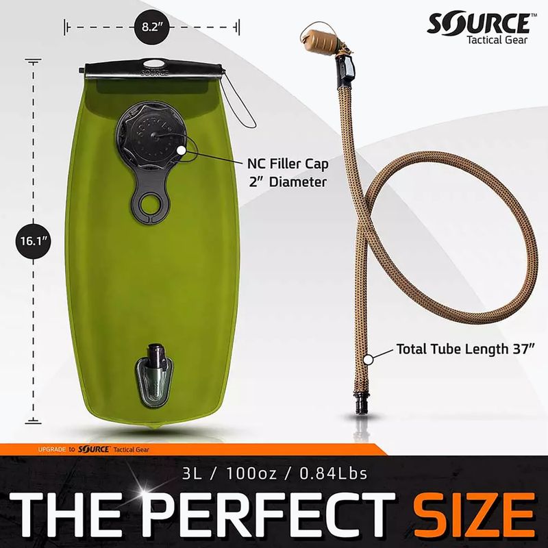 Source Tactical WXP 3 litre black 3
