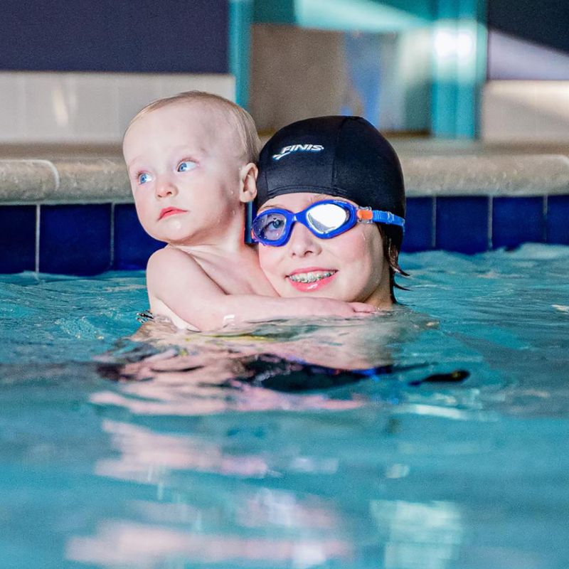 Swimming goggles FINIS Betta Goggle blue/blue 2