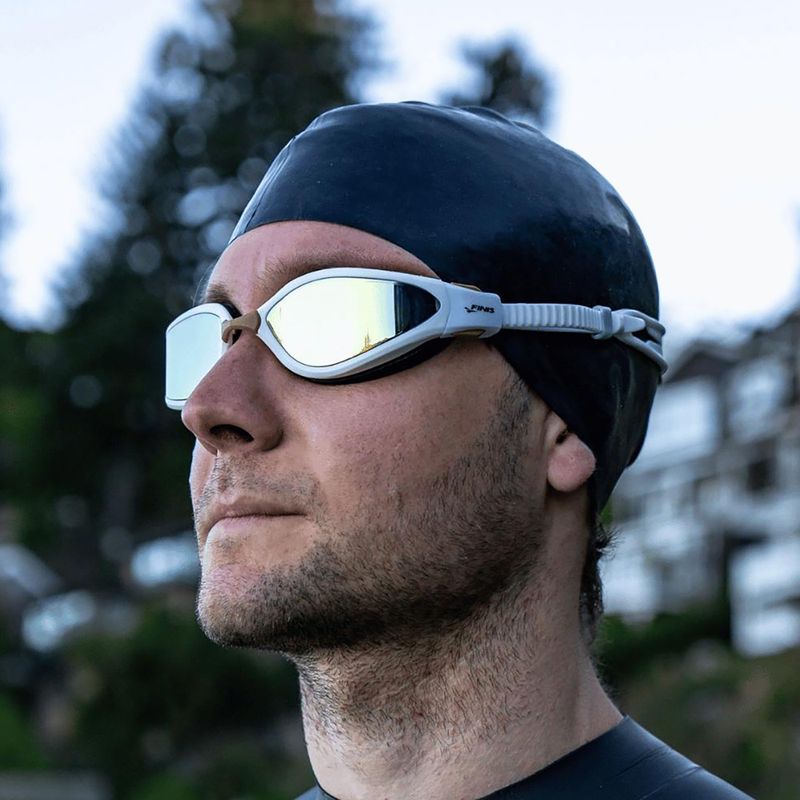Swimming goggles FINIS Aliance Goggle aqua mirror 4