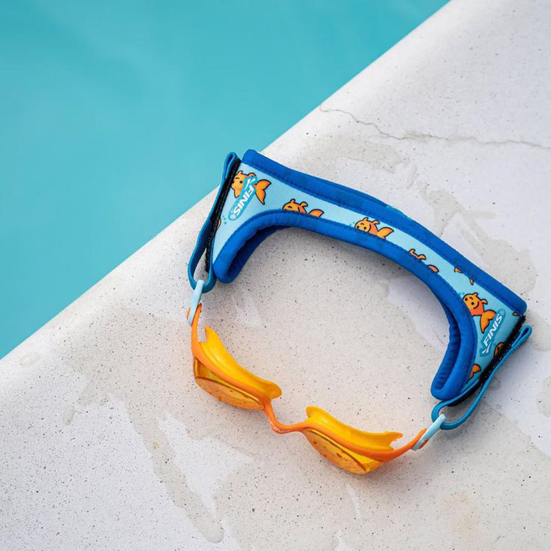 Children's swimming goggles FINIS DragonFlys Goggles fishbowl blue 3