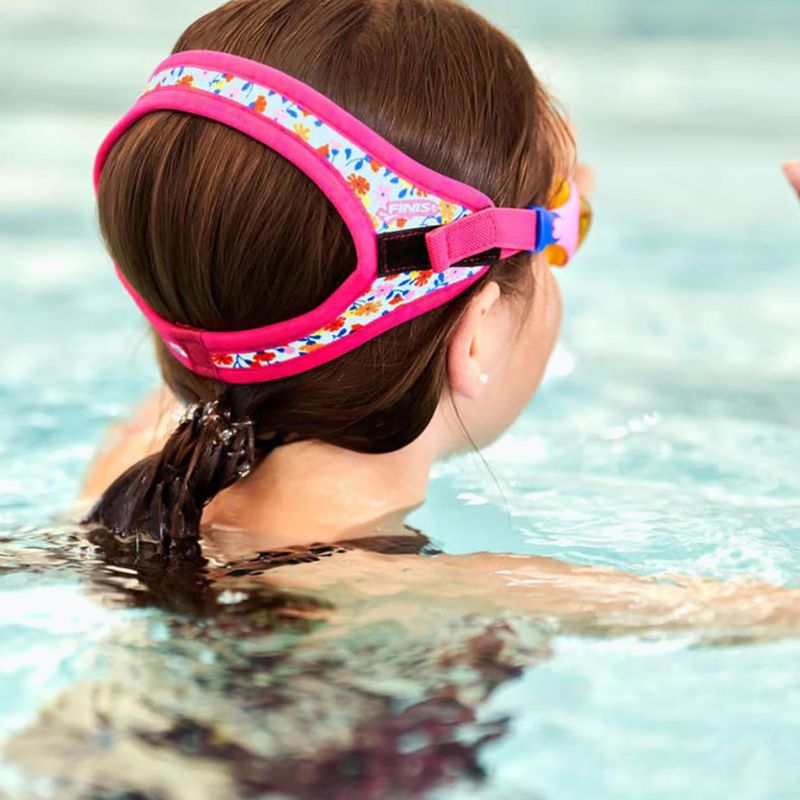 Children's swimming goggles FINIS DragonFlys Goggles flower power 5