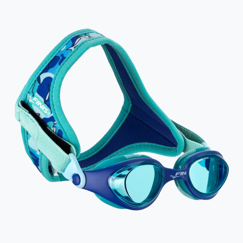 Children's swim goggles FINIS DragonFlys shark camo