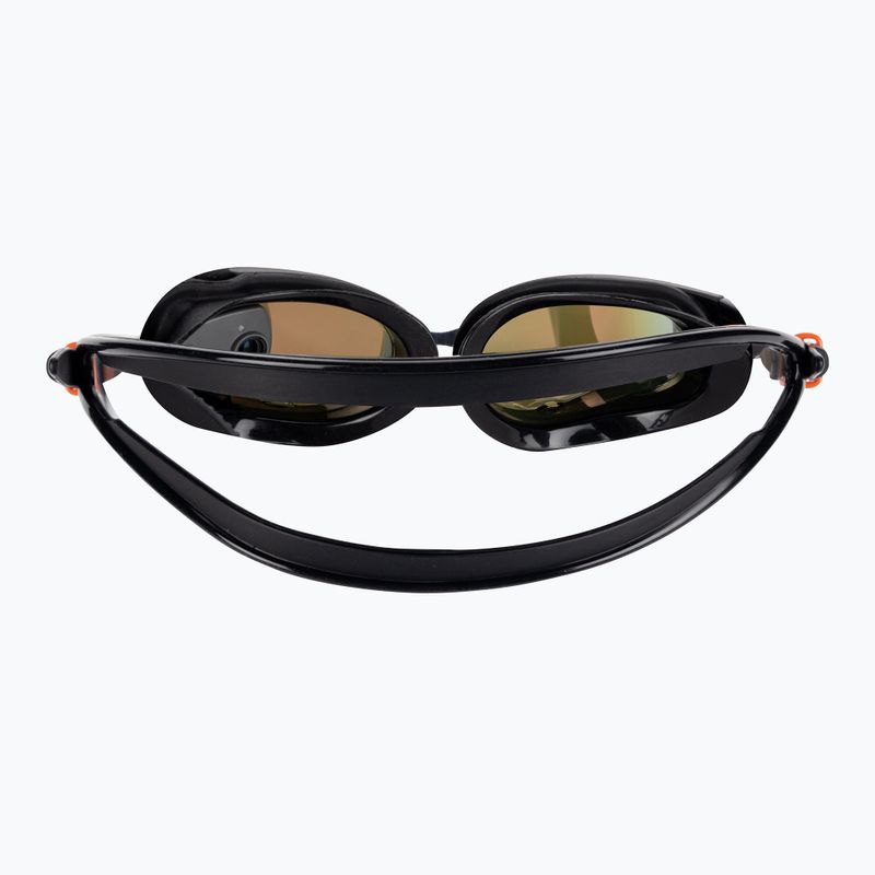 FINIS Smart Max orange mirror/black swimming goggles 5