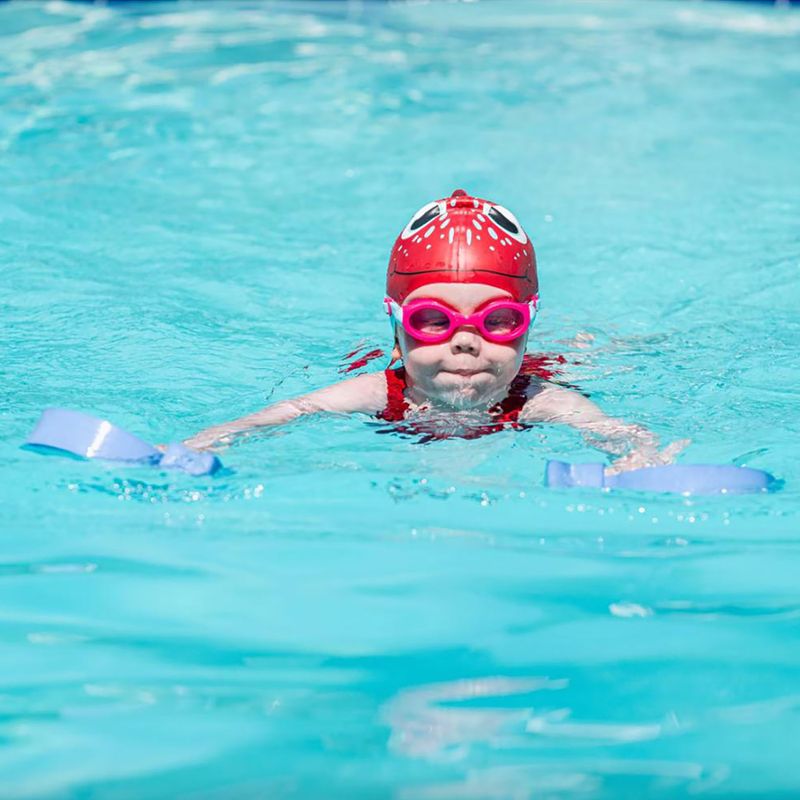 Children's swimming goggles Finis H3 Goggle pink/aqua 2