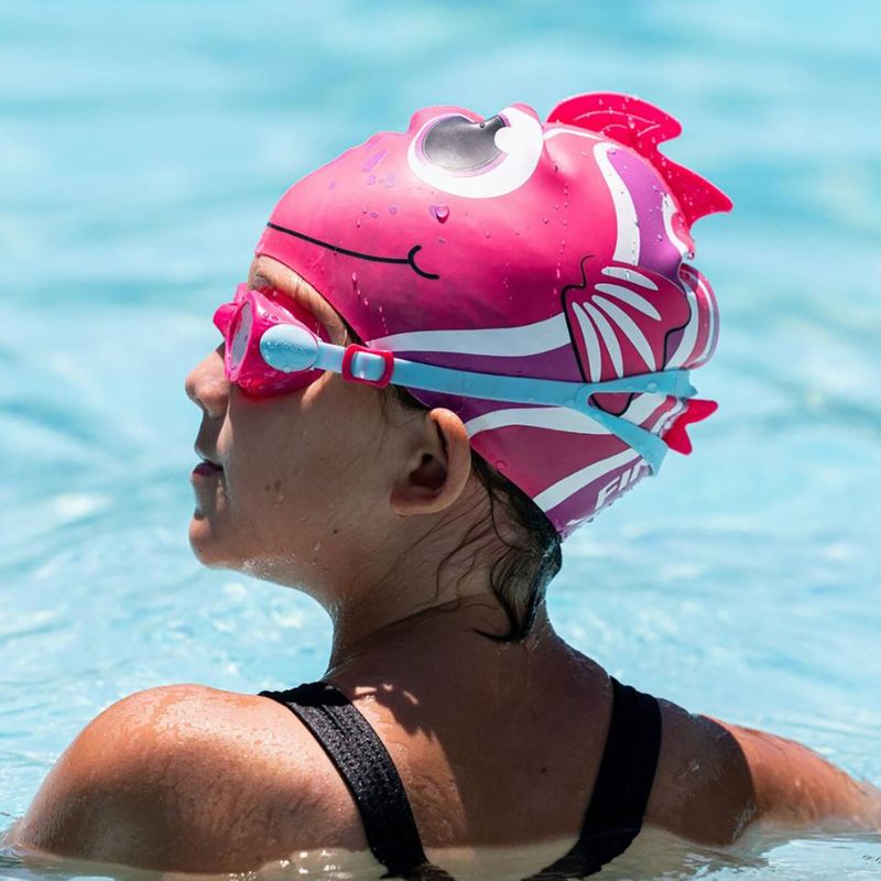 Children's swimming goggles Finis H3 Goggle pink/aqua 4