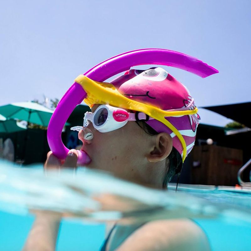 Children's swimming goggles Finis H3 Goggle white/pink 3