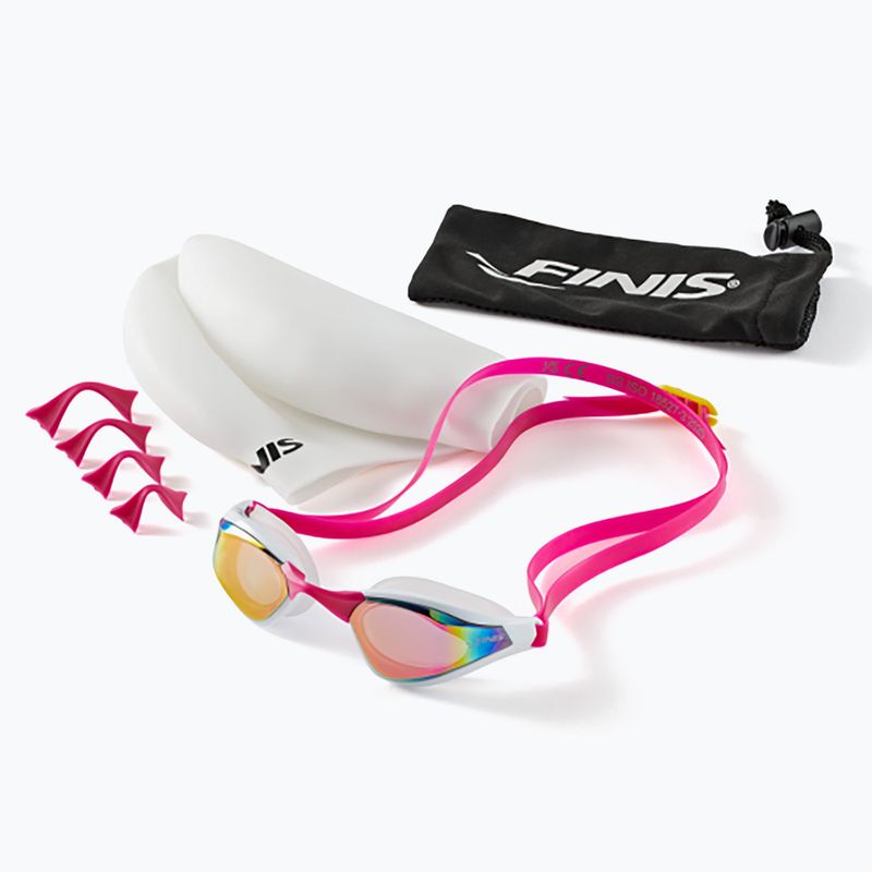 Swimming goggles FINIS Mach 1 Racing pink opal 2