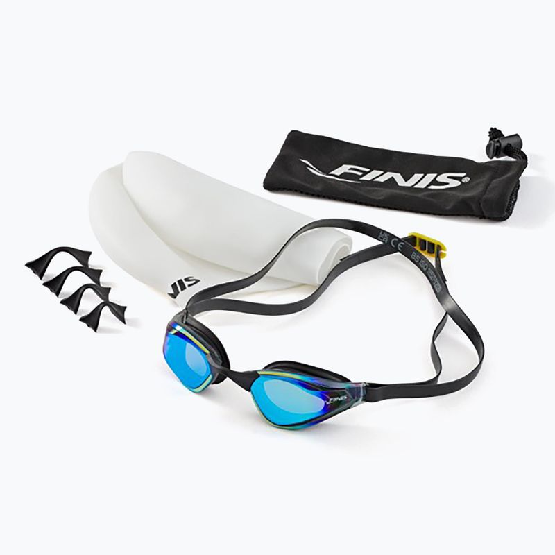 Swimming goggles FINIS Mach 1 Racing cobalt blue 2