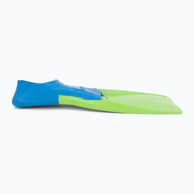 Swimming fins FINIS Long Floating Fins blue/green 3