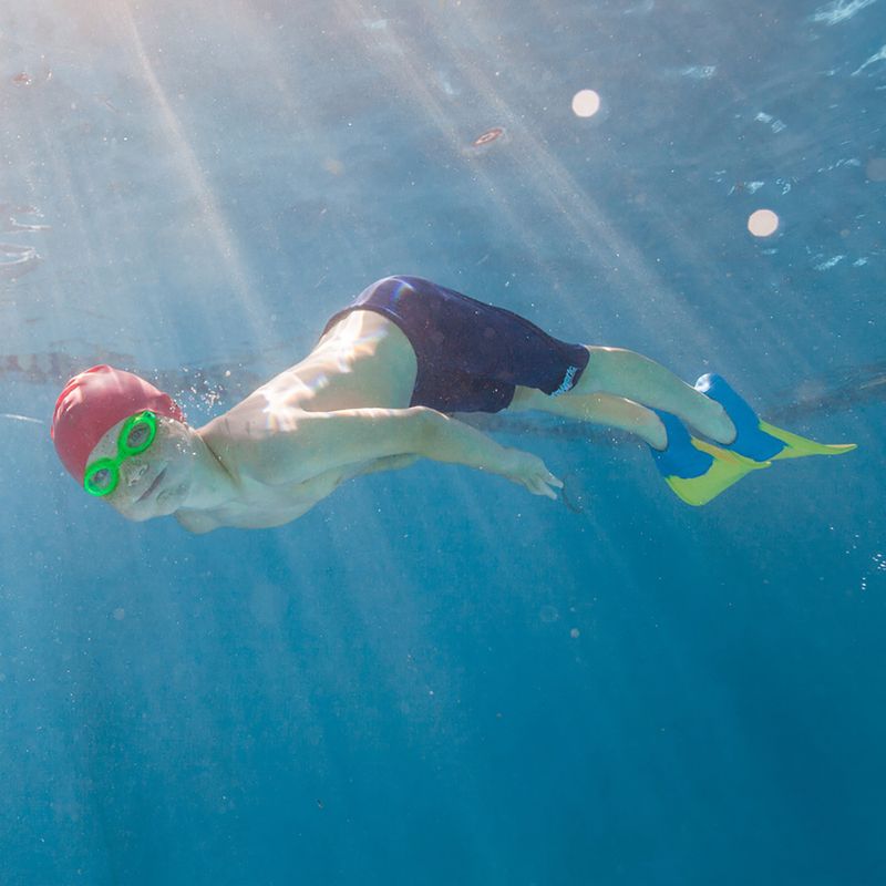 FINIS Long Floating Fins 9-11 black/red 1.05.037.07 swimming fins 9