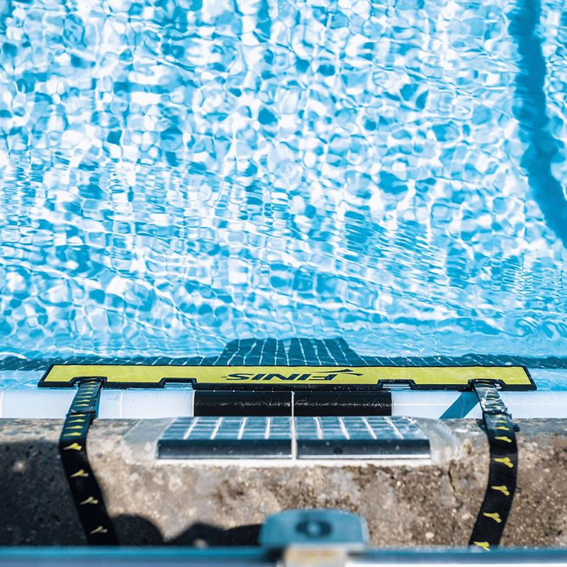 Backstroke starting block attachment FINIS Backstroke Start Wedge yellow/black 5