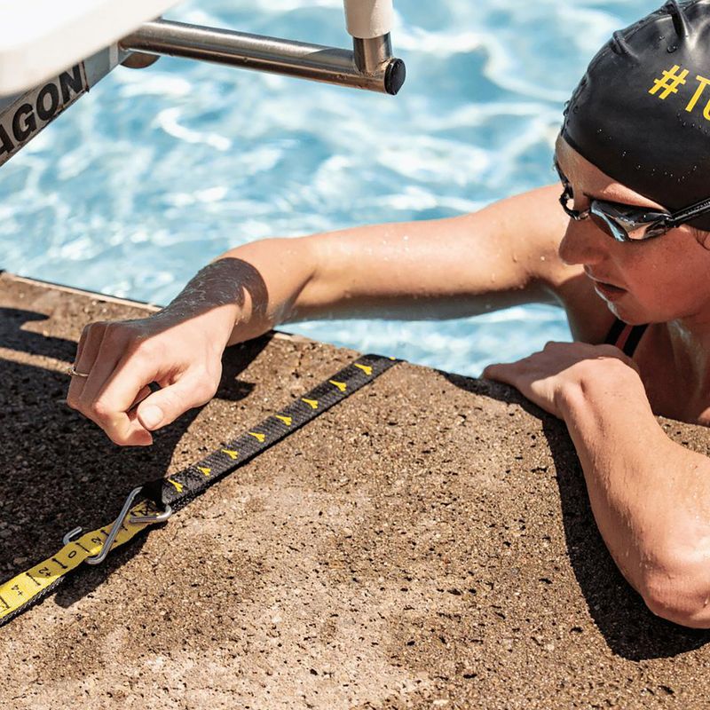 Backstroke starting block attachment FINIS Backstroke Start Wedge yellow/black 6
