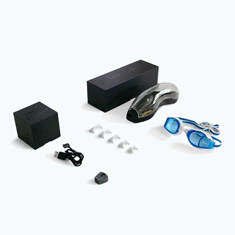 Swim goggles FINIS Smart blue 4