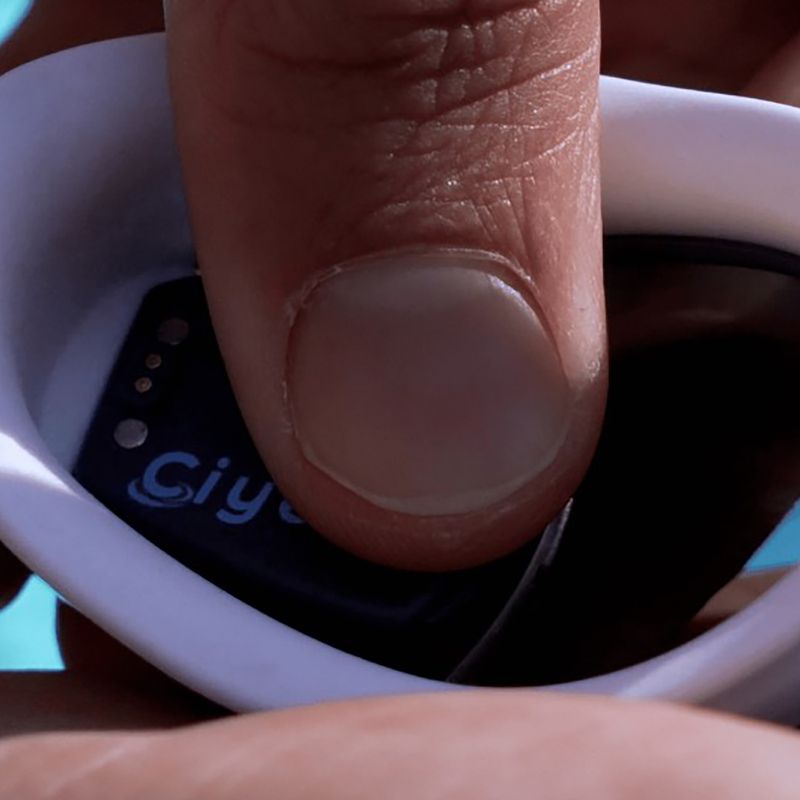 Swim goggles FINIS Smart blue 7