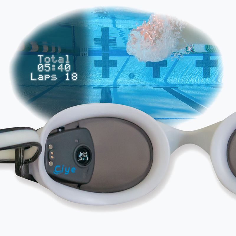 FINIS Smart blue mirror swimming goggles 7