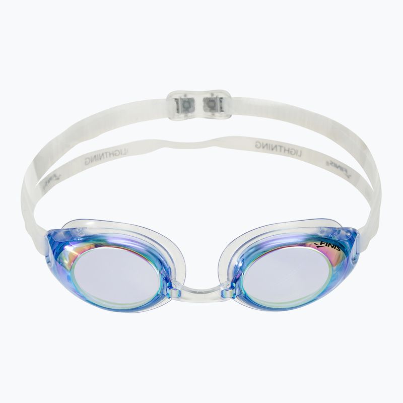 FINIS Lightning blue mirror swimming goggles 2