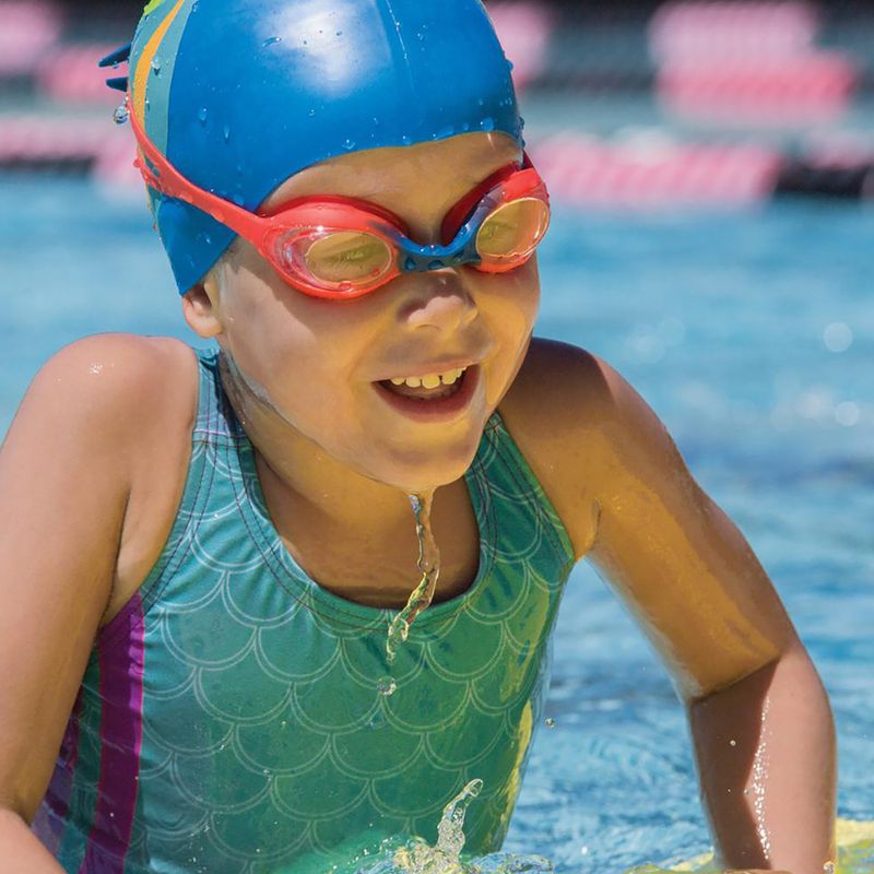 Swimming goggles FINIS Swimmies Goggles red/blue/clear 2