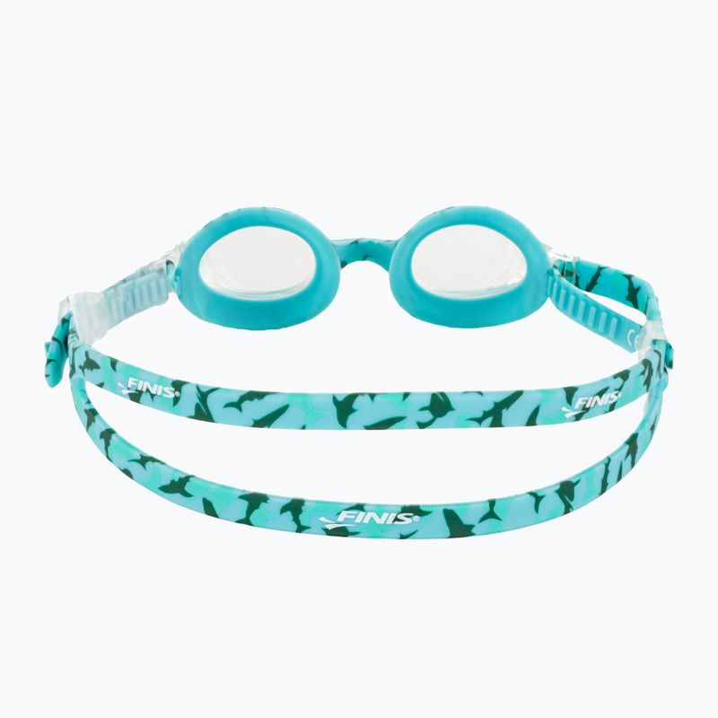 FINIS Adventure blue shark swimming goggles 5