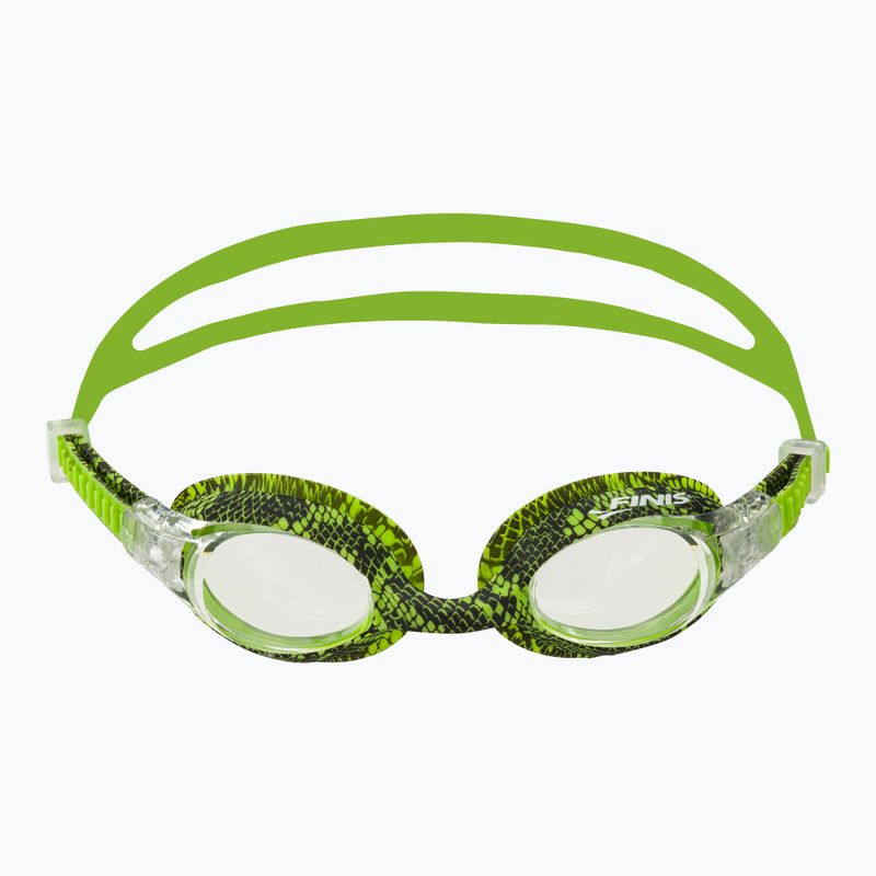 FINIS Adventure green snake swimming goggles 2
